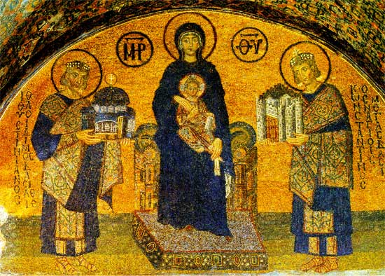 Enthroned Virgin and Child